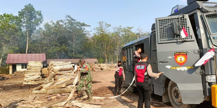 Menengok Fungsi Lain Water Canon di Polres Mesuji