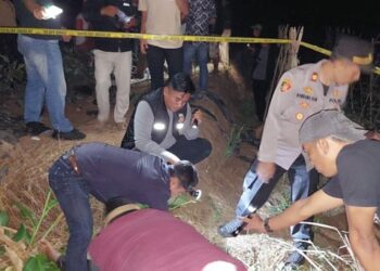 Pria Paruh Baya Ditemukan Tewas Dengan Luka Lehar di Tanggamus