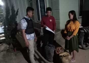 Polisi Sita Puluhan Liter Tuak di Desa Gedung Srimulyo