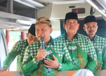 Wow… Logo Bumi Indonesia, Tali dan 9 Bintang di Busana MTQ Lampung Timur 2023 Juga Mirip Logo Organasisi Ini