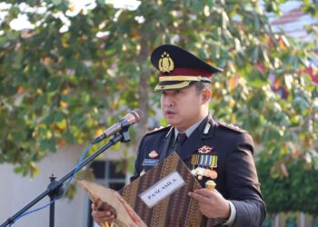 Polres Mesuji Laksanakan Upacara Memperingati Hari Pahlawan Ke-78