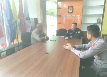 Jajaran Sat Binmas Mesuji Laksanakan Cooling Sistem ke KPU dan Bawaslu