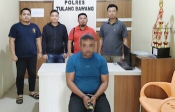 Bapak Kandung Dua Kali Nodai Anaknya di Tulang Bawang
