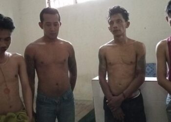4 Orang Penipu Kios BRI Link di Raman Utara Ditangkap