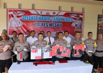 Kapolres Mesuji : Jumlah Tindak Pidana Tahun 2023 Naik 44%