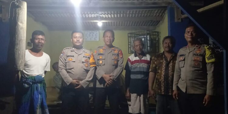 Kapolsek Tanjung Raya Cooling Sistem di Malam Hari