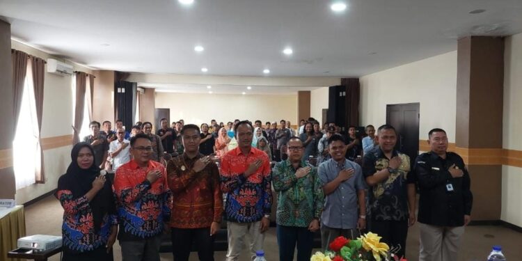 KPU dan Organasi Sekabupaten Mesuji Satukan Persepsi Pemilu Damai 2024