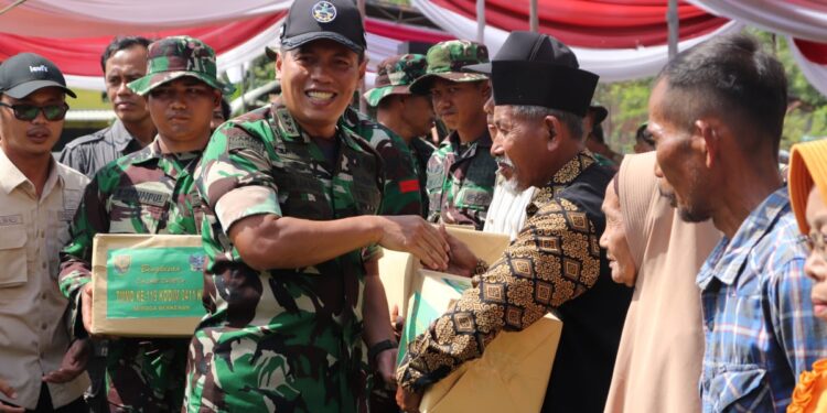 Kasrem 043/Gatam : Program TMMD Adalah Wujud Pengabdian Kepada Masyarakat