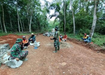 Serka Sumaryono, Sang Pencerah Filosofi Batu di TMMD Kodim 0411/KM