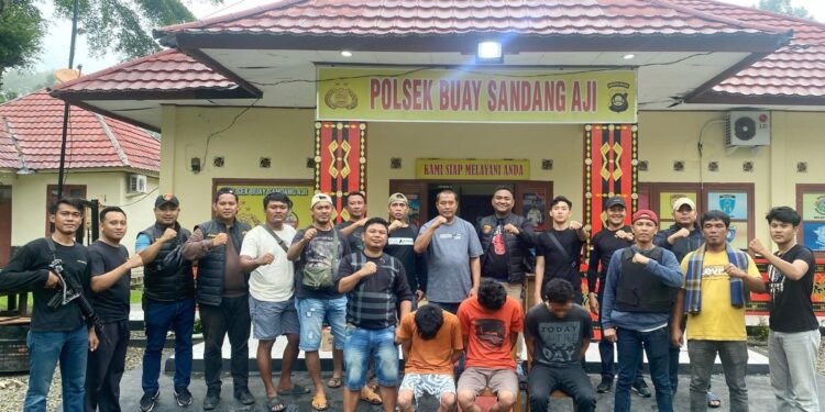 Kawanan Penujah Wartawan di Tulang Bawang Digelandang Polisi