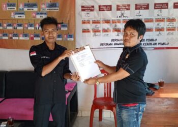 LSM Pematank Mesuji Laporkan Dugaan Money Politik Caleg Mesuji Dapil 1