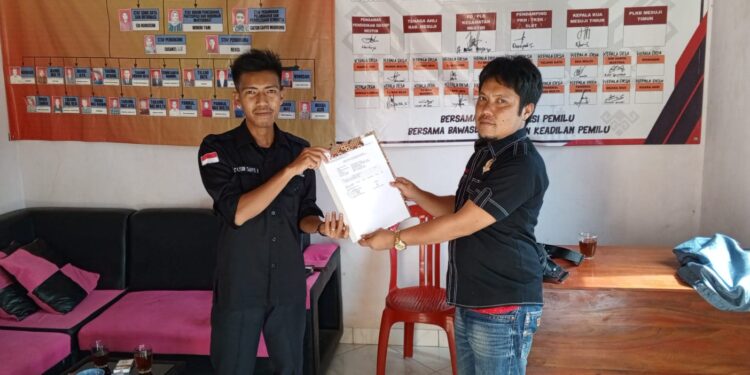 LSM Pematank Mesuji Laporkan Dugaan Money Politik Caleg Mesuji Dapil 1