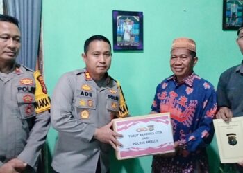 Takziah di Rumah Duka RA, Kapolres Mesuji Sampaikan Belasungkawa