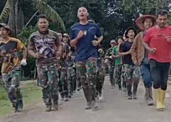 Menjajal Sensasi Lari Pagi Dengan TNI