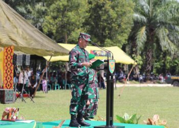 Pangdam II/Sriwijaya Resmi Tutup Program TMMD ke-119 TA. 2024 Kodim 0411/Kota Metro