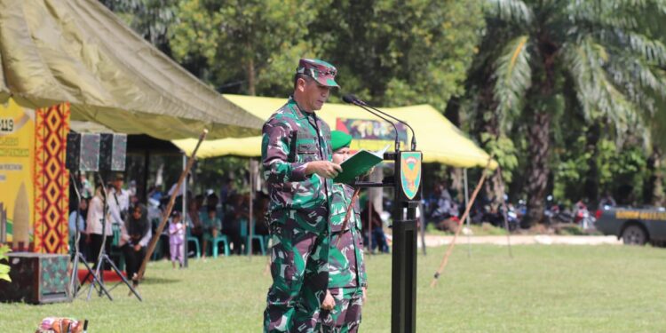 Pangdam II/Sriwijaya Resmi Tutup Program TMMD ke-119 TA. 2024 Kodim 0411/Kota Metro