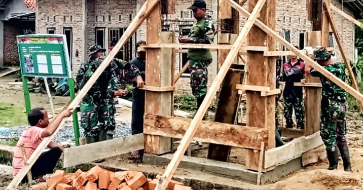 Sumur Bor Target TMMD 119 Kodim 0411/KM Sudah Hampir Kelar