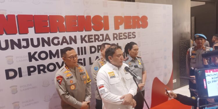 Komisi III DPR RI Apresiasi Kejujuran Aiptu Supriyanto