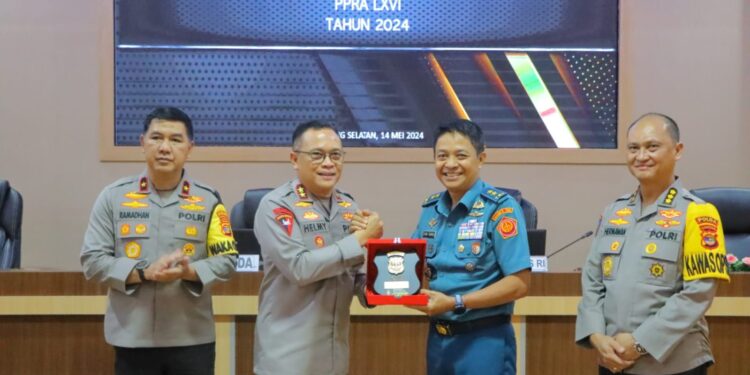 Peserta Lemhannas RI Bahas Situasi Kamtibmas di Polda Lampung