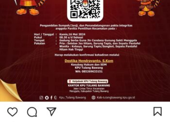 Netizen Serang Instagram KPUD Tulang Bawang: Dugaan Nepotisme Runtuhkan Kepercayaan Masyarakat