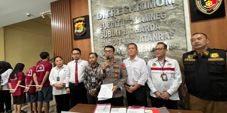 Polda Lampung Bongkar Praktik TPPO Berkedok Pekerja Migran Tujuan Malaysia