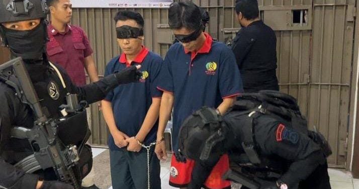 23 Napi Jaringan Freedy Pratama Diboyong ke Nusakambangan