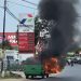 Api Membara di Metro Kibang: Mobil Kijang Terbakar di Depan Kantor Kecamatan