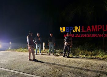 Jalan Poros Inpres Selamat Datang – Muara Tenang Kerap di Patroli Polisi