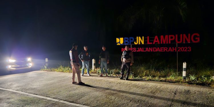 Jalan Poros Inpres Selamat Datang – Muara Tenang Kerap di Patroli Polisi