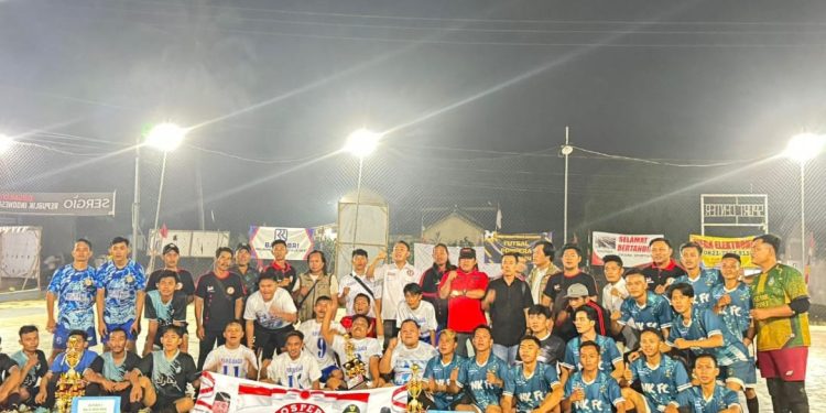 Koni dan Grib Jaya Mesuji Apresiasi Futsal Cup Pospera 2024