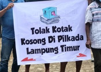 Ratusan Warga Desak PDIP Lampung Timur Usung Calon Bupati, Tolak Pilkada Melawan Kotak Kosong