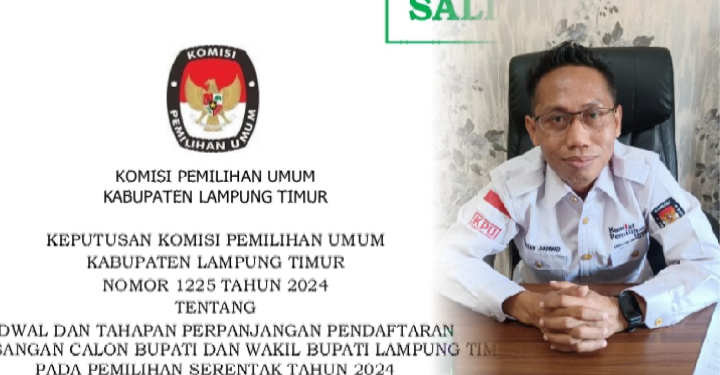 Feature: Perpanjangan Pendaftaran Pilkada Lampung Timur dan Klarifikasi KPU