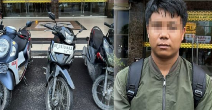 Polisi Tangkap Spesialis Curanmor Beraksi di Kampus, 5 Kasus Terungkap