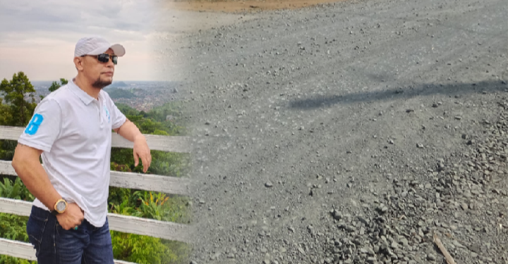 Proyek Jalan Mangkrak, Warga Terancam ISPA Akibat Debu