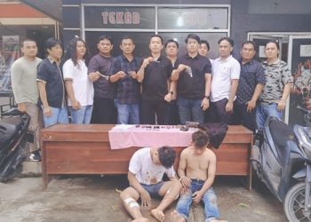 Tekab 308 Lumpuhkan Dua Residivis Curanmor di Lampung Tengah