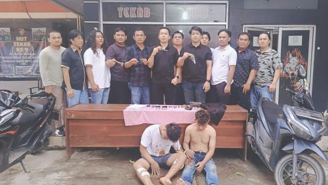 Tekab 308 Lumpuhkan Dua Residivis Curanmor di Lampung Tengah