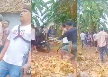 Viral! Warga Lampung Timur Geram, Polisi Lepas Tembakan di Dekat Sekolah