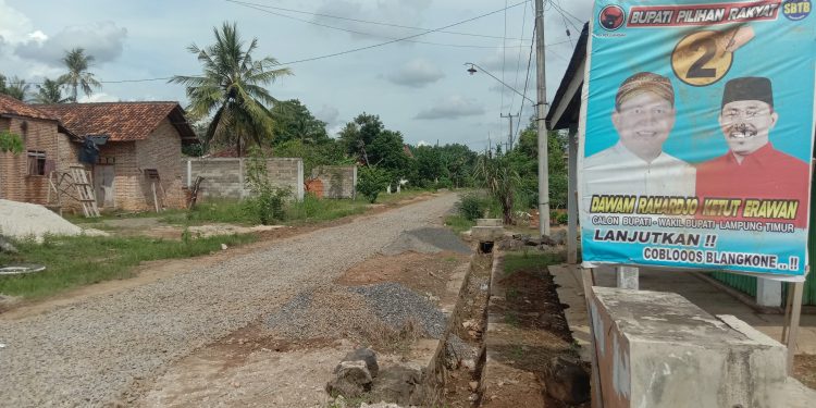 Peningkatan Jalan S.D Lataston Dusun 4 Desa Taman Endah Kec. Purbolinggo