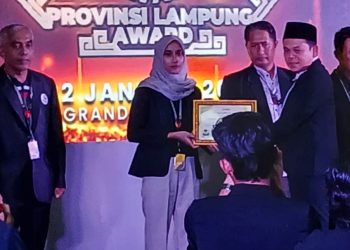 Bawaslu Lampung Timur Raih Penghargaan Hubungan Antar Lembaga Terbaik Ketiga di Bawaslu Award 2025