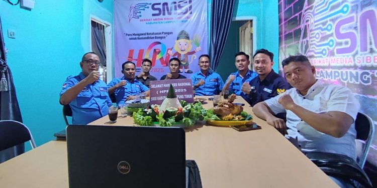 SMSI Lampung Timur Rayakan HPN 2025 dengan Semangat Kebersamaan