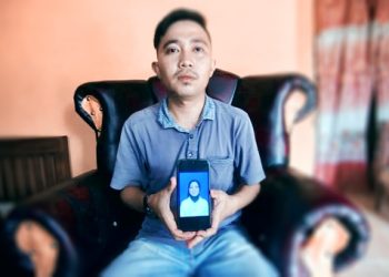 Juandi, warga Desa Rajabasa Lama Satu, Kecamatan Labuhan Ratu, Lampung Timur