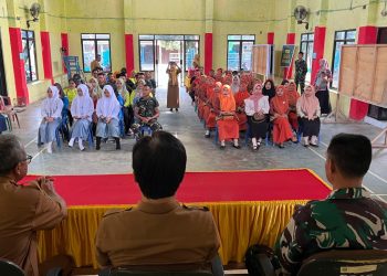 Satgas TMMD Kodim 0411/KM Dorong Kesadaran Kesehatan Lewat Penyuluhan di Sukanegara