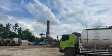 Batching Plant di Sukaraja Nuban Disoal LSM Libra